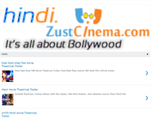 Tablet Screenshot of hindi.zustcinema.com